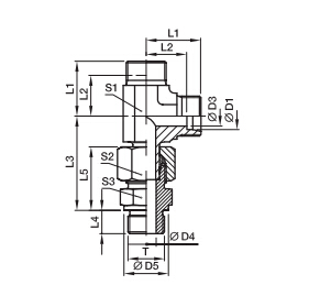 EVL-R  三通組合接頭-英制螺紋金屬密封.jpg